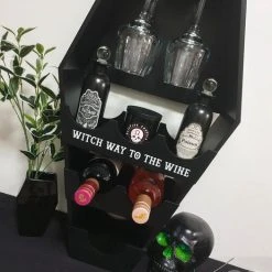GOTHIC GIFTS Halloween Coffin | WINE SHELF -Wixcraft Candles shop 20210722 190726 2 510fce3b d956 4d45 8d48 f5f2e02041af 700x700
