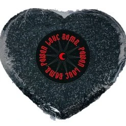 POISON LOVE BOMB Skulls Heart [Black] | BATH BOMB -Wixcraft Candles shop Beserk bombs black heart b9261317 13c9 484b a7de e718237ae5ca 700x700