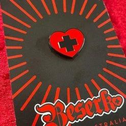 BESERK CLOTHING Valentines Beserk Heart | PIN