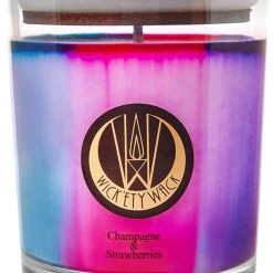 WICK’ETY WACK Valentines Champagne & Strawberries | CANDLE [MEDIUM]