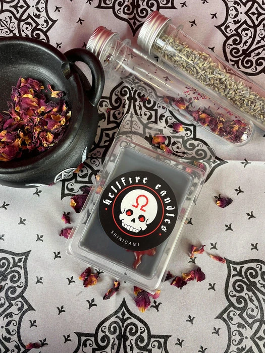 HELLFIRE CANDLES Gothic Homewares Shinigami | MELTS 4 HELLFIRE CANDLES Gothic Homewares Shinigami | MELTS - Image 4