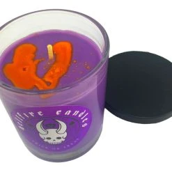 HELLFIRE CANDLES Gothic Homewares Trick Or Treat [Salted Caramel] | CANDLE -Wixcraft Candles shop IMG 1017 700x700