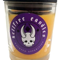 HELLFIRE CANDLES Gothic Homewares Haunted Apparition [Pumpkin Spice] | CANDLE