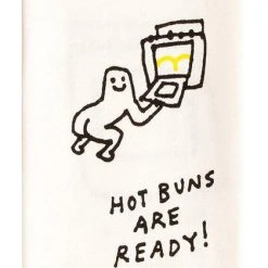 BLUE Q Valentines Hot Buns Are Ready | DISH TOWEL