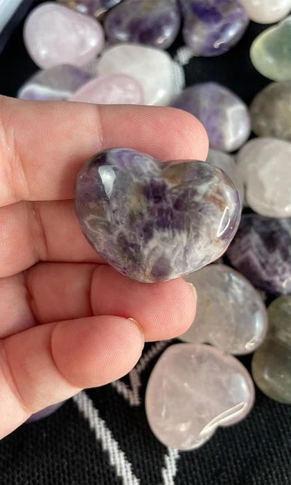 GOTHIC GIFTS Valentines Love Heart | CRYSTAL 4 GOTHIC GIFTS Valentines Love Heart | CRYSTAL - Image 4