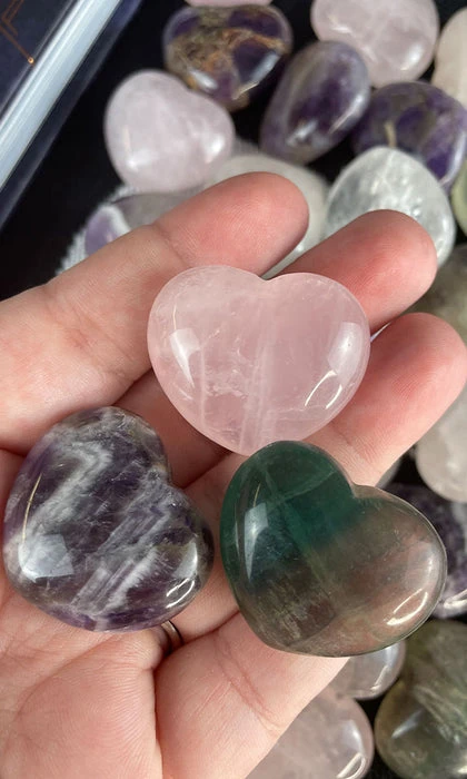 GOTHIC GIFTS Valentines Love Heart | CRYSTAL 1 GOTHIC GIFTS Valentines Love Heart | CRYSTAL