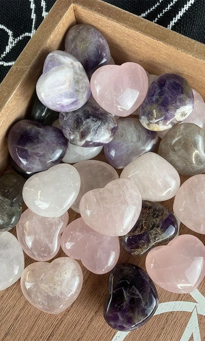 GOTHIC GIFTS Valentines Love Heart | CRYSTAL 2 GOTHIC GIFTS Valentines Love Heart | CRYSTAL - Image 2