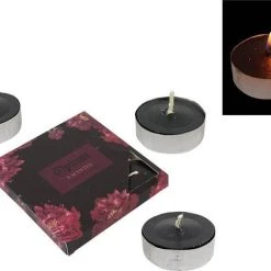 GOTHIC GIFTS Valentines Opium Scented Black | TEALIGHTS -Wixcraft Candles shop gothic gifts opium scented black tealights 1 700x700