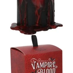GOTHIC GIFTS Gothic Homewares Vampire Blood [Small] | PILLAR CANDLE