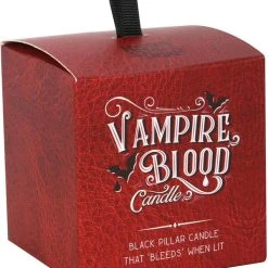 GOTHIC GIFTS Gothic Homewares Vampire Blood [Small] | PILLAR CANDLE -Wixcraft Candles shop gothic gifts vampire blood pillar candle small 4 b6ef119e 2f9d 4c9a 8502 b5ebcdb2e0f0 700x700