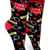 GROOVY THINGS Mens Clothing True Crime | CREW SOCKS