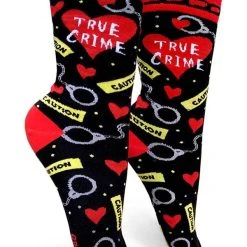 GROOVY THINGS Mens Clothing True Crime | CREW SOCKS