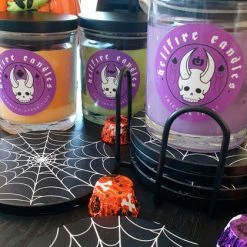 HELLFIRE CANDLES Gothic Homewares Haunted Apparition [Pumpkin Spice] | CANDLE -Wixcraft Candles shop hellfire candles all 02 d5e891d5 b412 4adf 96c0 85f169bcac04 700x700