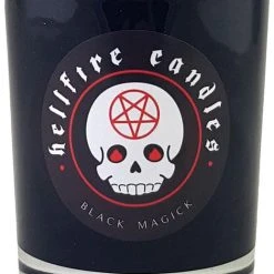HELLFIRE CANDLES Gothic Homewares Black Magick | CANDLE