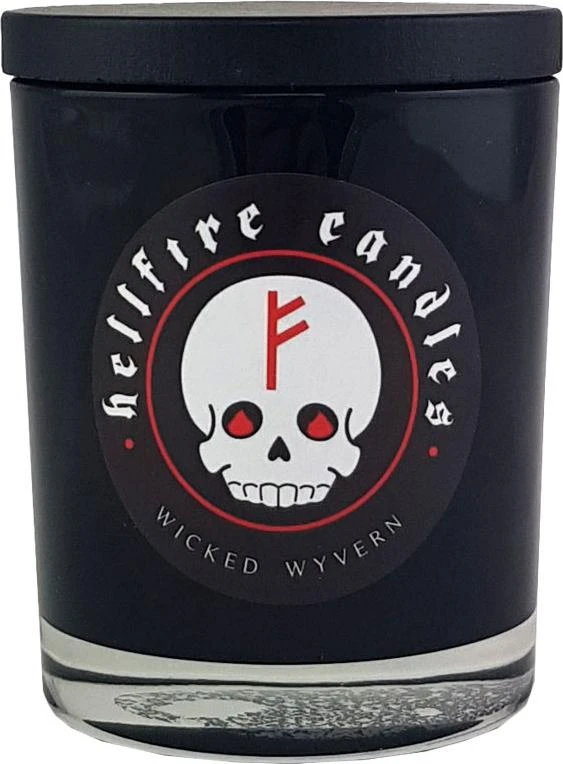 HELLFIRE CANDLES Gothic Homewares Wicked Wyvern | CANDLE 1 HELLFIRE CANDLES Gothic Homewares Wicked Wyvern | CANDLE