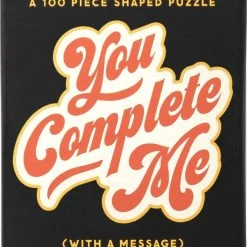 HOMEWARES Valentines You Complete Me | 100 Piece MINI PUZZLE*