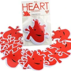 I HEART GUTS! Valentines Heart | STICKER PACK**