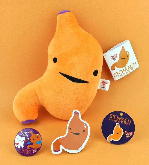 I HEART GUTS! Valentines I Ache For You | SUPER STOMACH PLUSH 4 I HEART GUTS! Valentines I Ache For You | SUPER STOMACH PLUSH - Image 4