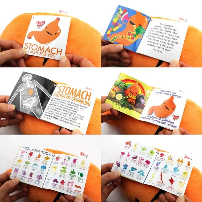 I HEART GUTS! Valentines I Ache For You | SUPER STOMACH PLUSH 2 I HEART GUTS! Valentines I Ache For You | SUPER STOMACH PLUSH - Image 2