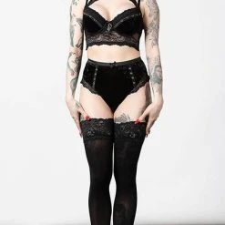 KILLSTAR Fetish Mercy [Black] | LACE BRA -Wixcraft Candles shop killstar mercy black lace bra 2 6a203ce0 94d3 4abb 80a9 43db43d20594 700x700