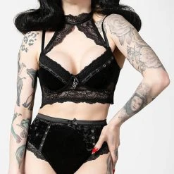 KILLSTAR Fetish Mercy [Black] | LACE BRA -Wixcraft Candles shop killstar mercy black lace bra 3 660adb8f 81d2 4760 8021 06a664221db2 700x700