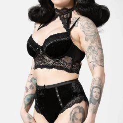 KILLSTAR Valentines Mercy [Black] | LACE PANTY -Wixcraft Candles shop killstar mercy black lace panty 6 5d83ef81 5027 40c8 ba85 c607af48fc6c 700x700