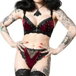 KILLSTAR Fetish Sacred Spirits [Blood] | VELVET BRALET