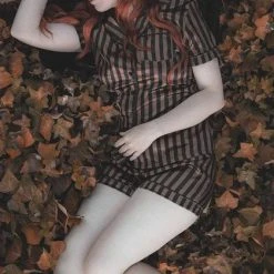 LIVELY GHOSTS Valentines Glorious Mourning | SLEEPWEAR SET` -Wixcraft Candles shop lively ghosts glorious mourning sleepwear set 15 700x700