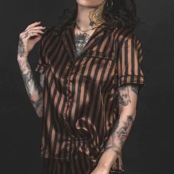 LIVELY GHOSTS Valentines Glorious Mourning | SLEEPWEAR SET` -Wixcraft Candles shop lively ghosts glorious mourning sleepwear set 1 700x700