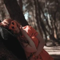 LIVELY GHOSTS Halloween Samhain Sleepwalker | SLEEPWEAR SET` -Wixcraft Candles shop lively ghosts samhain sleepwalker sleepwear set 18 700x700