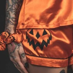 LIVELY GHOSTS Halloween Samhain Sleepwalker | SLEEPWEAR SET` -Wixcraft Candles shop lively ghosts samhain sleepwalker sleepwear set 3 700x700