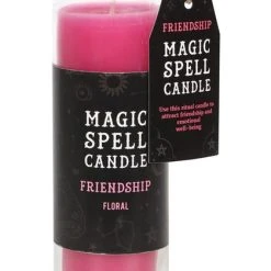 MAGIC SPELL CANDLES Gothic Homewares Magic Spell [Friendship] | TUBE CANDLE