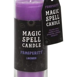 MAGIC SPELL CANDLES Gothic Homewares Magic Spell [Prosperity] | TUBE CANDLE