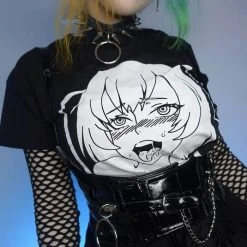 PASTEL PIXIE Anime & Manga Ahegao Vol. 2 | CROPPED TEE -Wixcraft Candles shop pastel pixie ahegao vol 2 cropped tee 10 327e9172 7abf 4834 a6fb 8a60ea2c3927 700x700