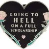 PUNKY PINS Valentines Going To Hell On A Full Scholarship | ENAMEL PIN