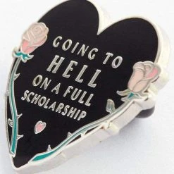 PUNKY PINS Valentines Going To Hell On A Full Scholarship | ENAMEL PIN -Wixcraft Candles shop punky pins going to hell on a full scholarship enamel pin 2 b352ac43 85f4 46ed b9b8 0280a6bda24d 700x700