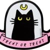 PUNKY PINS Cats Treat Or Treat Cat | LAPTOP STICKER