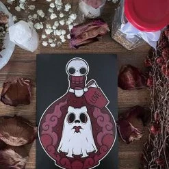 PVMPKIN ART Ghosts Spooky Love Potion | GREETING CARD