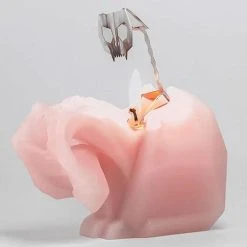 PYROPET Cats Kisa [Pink] | CANDLE -Wixcraft Candles shop pyropet kisa pink candle 04 700x700