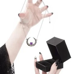 ROGUE AND WOLF The Moon Eclipse [Sterling Silver] | NECKLACE -Wixcraft Candles shop rogue and wolf eclipse sterling silver necklace 12 700x700