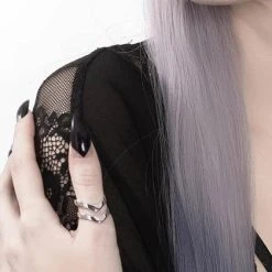 ROGUE AND WOLF Valentines Hunt [Sterling Silver] | RING -Wixcraft Candles shop rogue and wolf hunt sterling silver ring 7 700x700