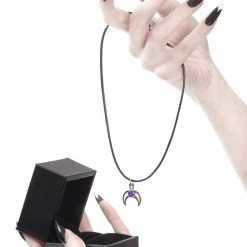 ROGUE AND WOLF The Moon Rhea [Sterling Silver] | CHOKER -Wixcraft Candles shop rogue and wolf rhea sterling silver choker 11 700x700