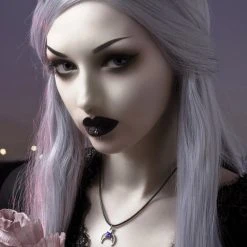 ROGUE AND WOLF The Moon Rhea [Sterling Silver] | CHOKER -Wixcraft Candles shop rogue and wolf rhea sterling silver choker 1 700x700