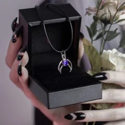 ROGUE AND WOLF The Moon Rhea [Sterling Silver] | CHOKER -Wixcraft Candles shop rogue and wolf rhea sterling silver choker 2 700x700