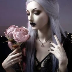 ROGUE AND WOLF The Moon Selene [Sterling Silver] | CHOKER -Wixcraft Candles shop rogue and wolf selene sterling silver choker 11 700x700