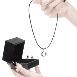 ROGUE AND WOLF The Moon Selene [Sterling Silver] | CHOKER -Wixcraft Candles shop rogue and wolf selene sterling silver choker 12 700x700