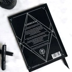 ROGUE AND WOLF Gothic Homewares Sinbook | JOURNAL -Wixcraft Candles shop rogue and wolf sinbook 10 f6fd480f b355 4eaa a961 2db457c85ba2 700x700