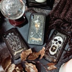 ROGUE AND WOLF Valentines The Lovers Tarot [Gold] | PHONE CASE -Wixcraft Candles shop rogue and wolf the lovers tarot gold phone case 5 619bc858 1bdc 4c66 94f8 fe55cd834cbc 700x700