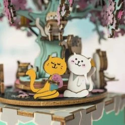 ROLIFE Cats Cherry Blossom Tree | DIY MUSIC BOX -Wixcraft Candles shop rolife cherry blossom tree diy music box 3 2f1698c8 1055 4417 9cc3 96fdbdd14d20 700x700