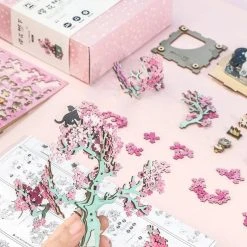 ROLIFE Cats Cherry Blossom Tree | DIY MUSIC BOX -Wixcraft Candles shop rolife cherry blossom tree diy music box 5 d4b6f69f 36e5 4c5d a072 99b5630de9a5 700x700